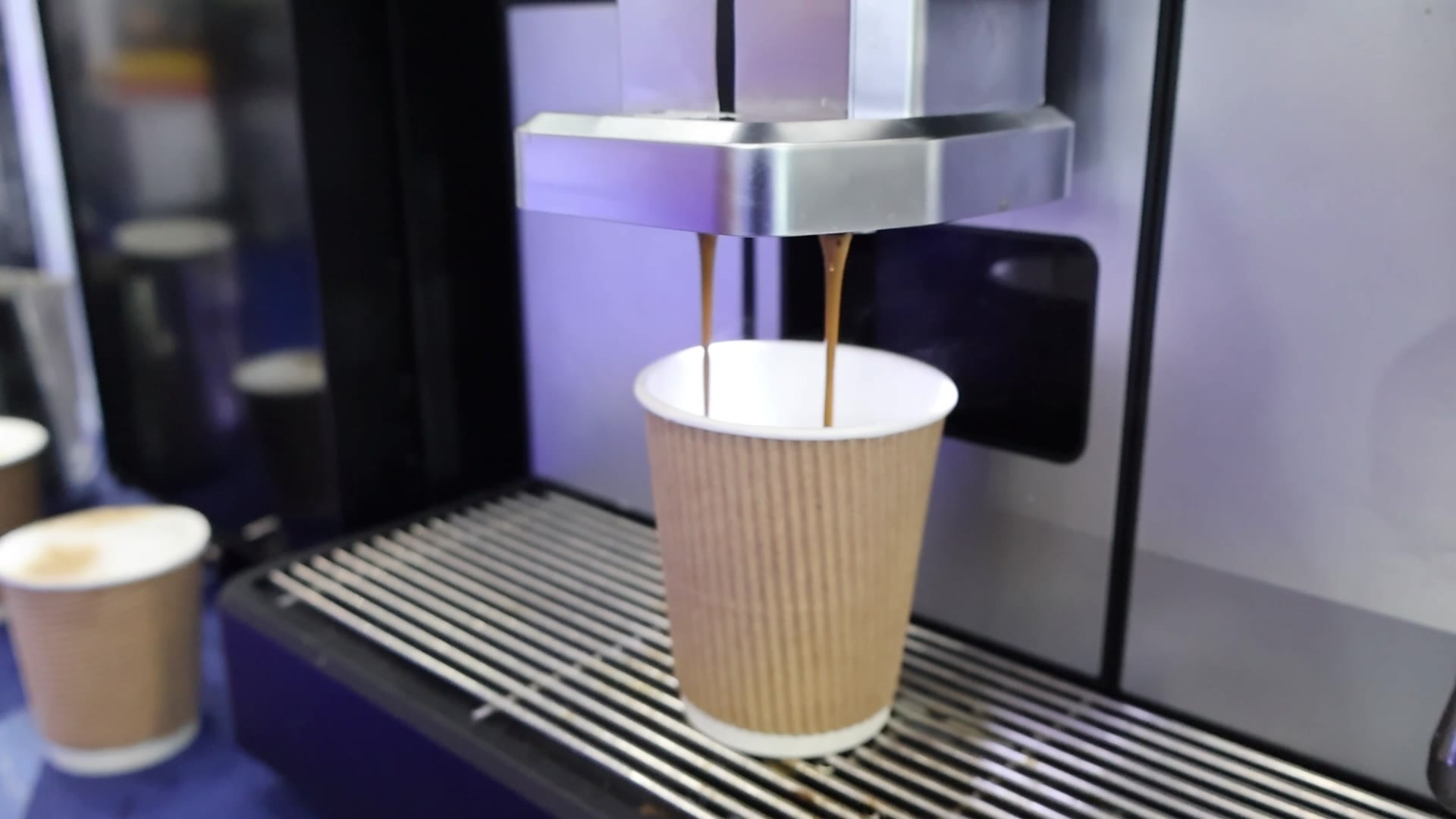 Coffee dispensing from O Series