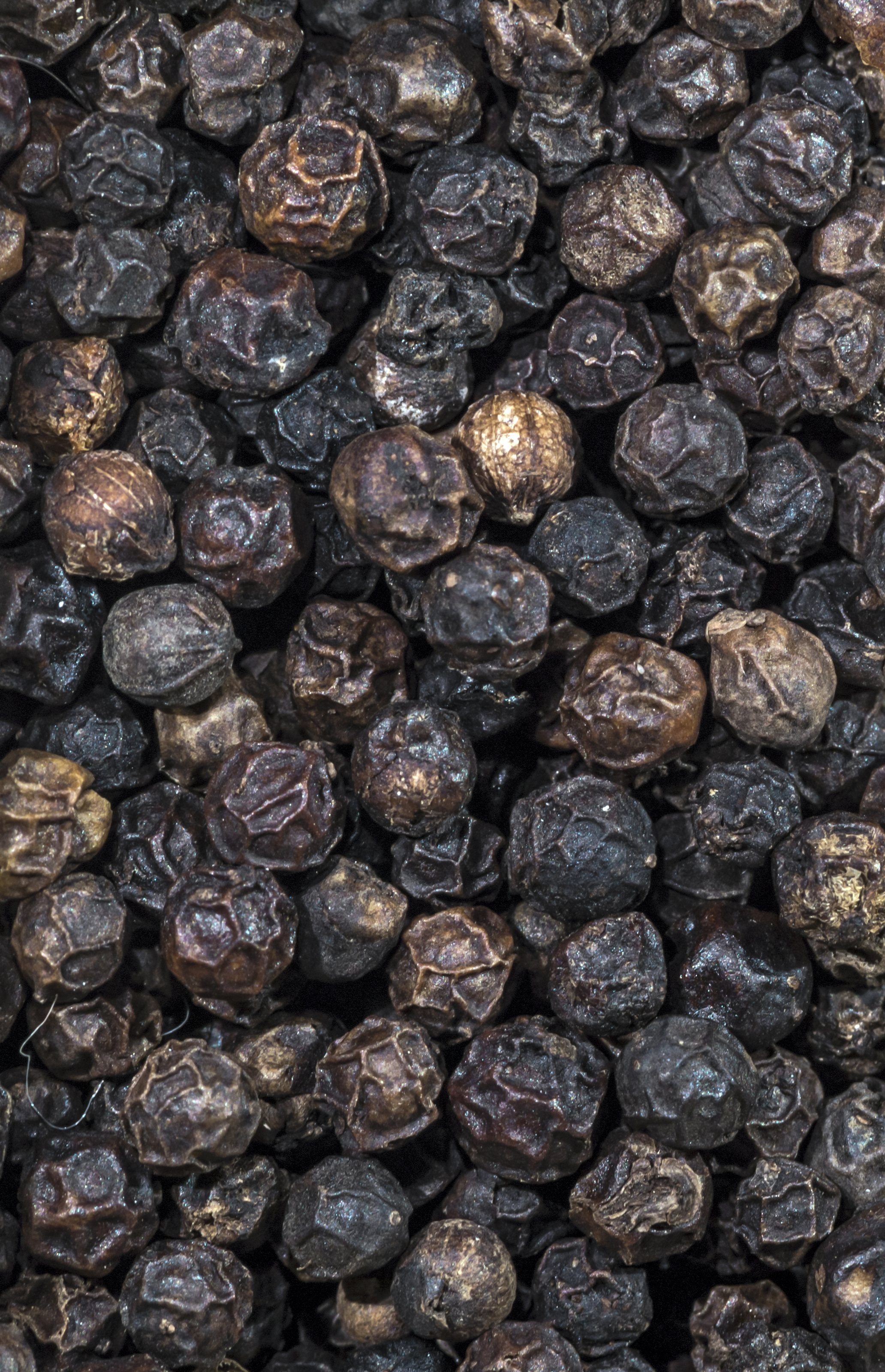 Black peppercorns